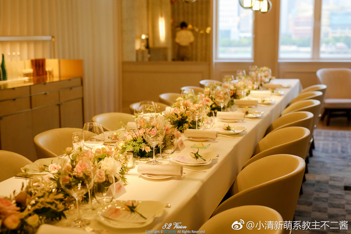 Jean-Georges餐厅生日晚宴场景&布置拍摄