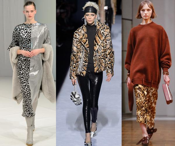 　　左中右依次为 chalayan、tom ford、victoria beckham 2018 fall/winter paris fashion week runway