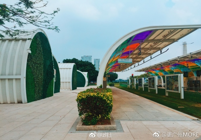 广州最美的7.7公里,沿途风景如画,车身绚丽多彩