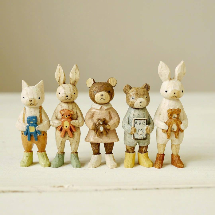 【入手困難！】木工くま吉さん 木彫作品 入手困難！】木工くま吉さん 木彫作品 入手困難！】木工くま吉さん