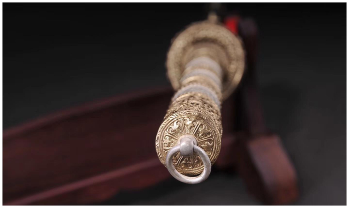 曾经立下无数战功的宝刀,康熙战刀,见过就是缘分|战刀|宝刀|战功