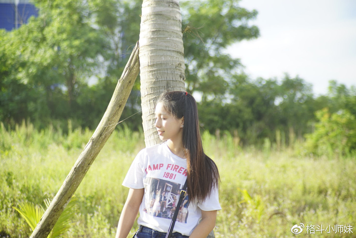 专访UFC中国举牌女郎王晶晶