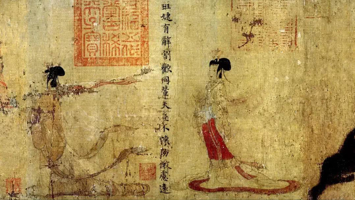 “画祖”顾恺之《女史箴图》高清图欣赏|顾恺之|女史箴图|谢成水|大不列颠|博物馆_新浪新闻
