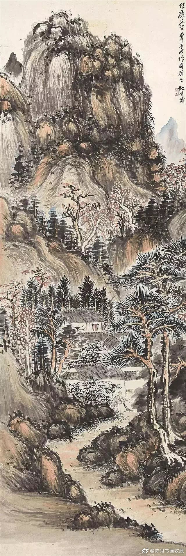 黄宾虹山水画精品欣赏_新浪新闻