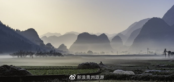 万峰林,一个凭自己实力上热搜的贵州旅游景点!|万峰林|贵州_新浪新闻