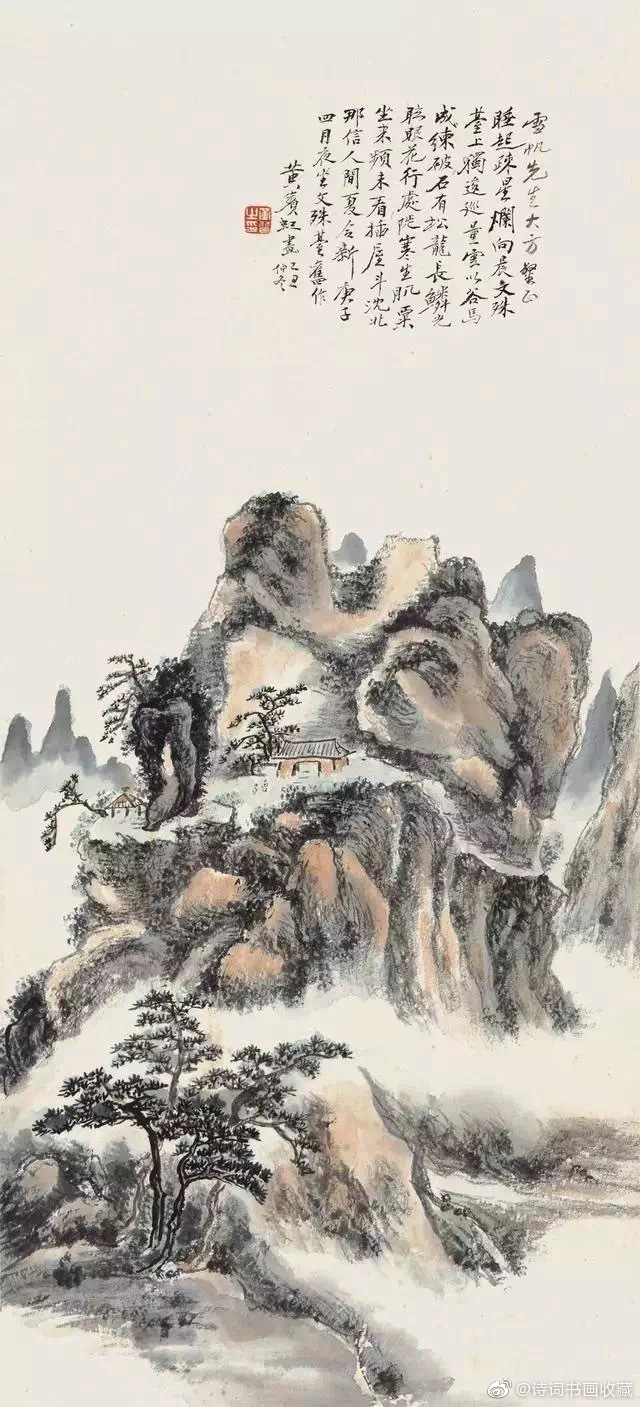 黄宾虹山水画精品欣赏_新浪新闻