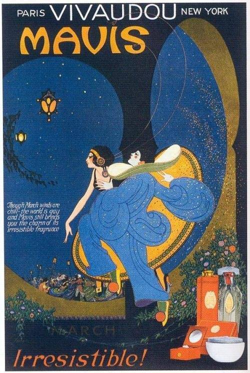 据说是一百年前的化妆品广告画 | Fred L. Packer|_新浪新闻