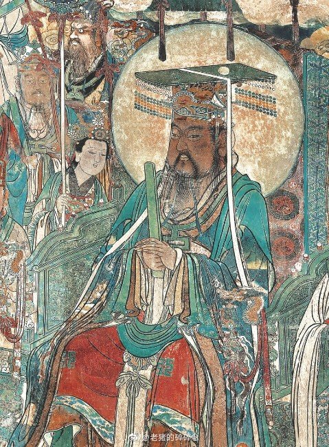 《永乐宫壁画朝元图全图》