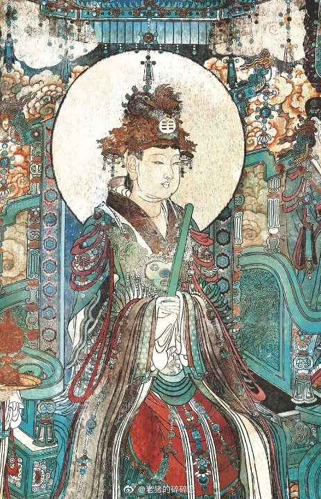《永乐宫壁画朝元图全图》