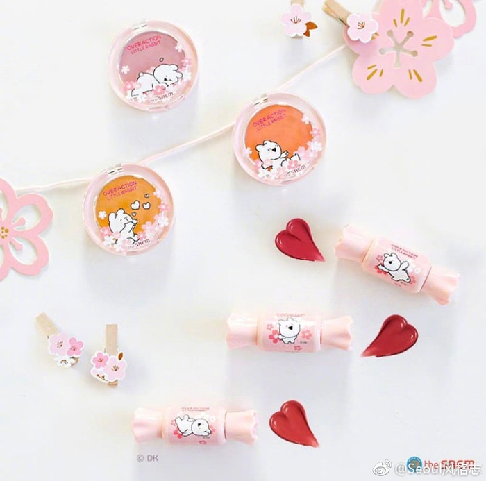 the saem x over action little rabbit夸张兔