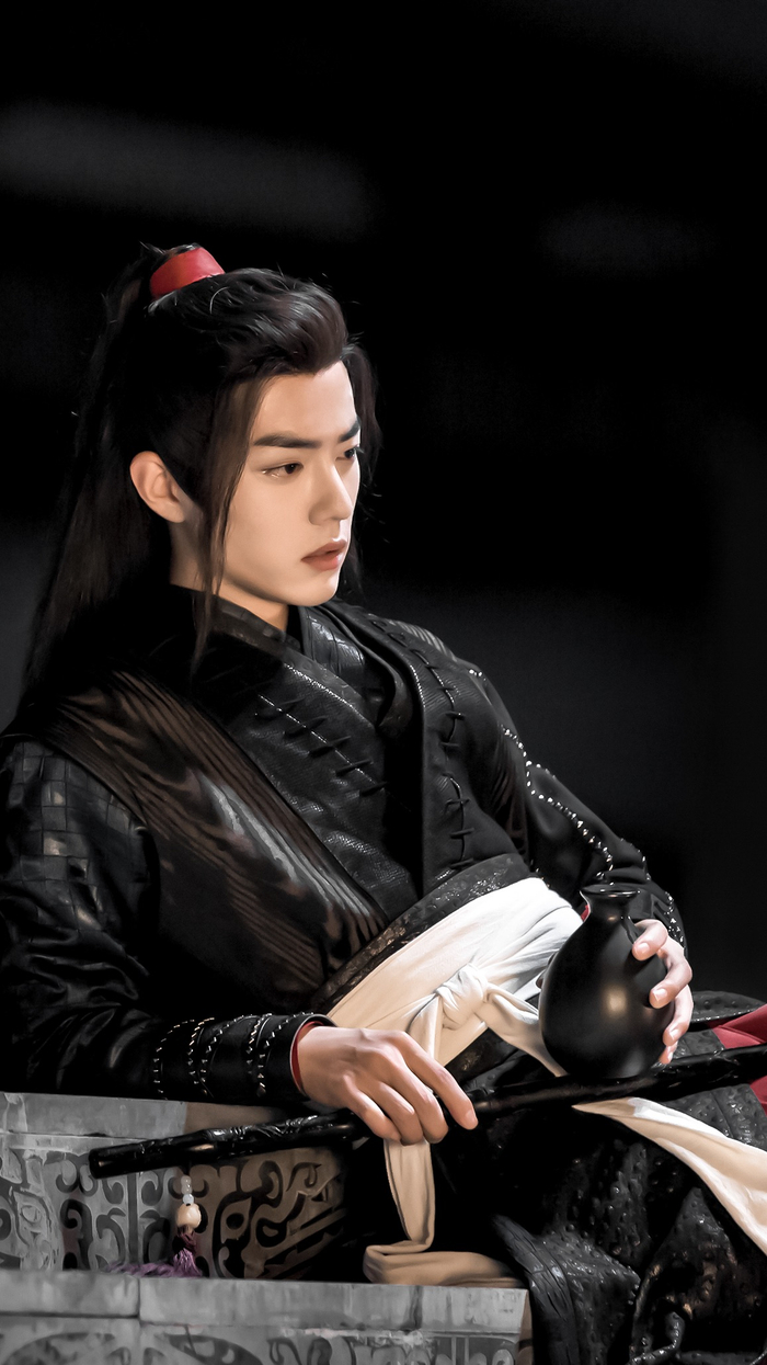 陈情令肖战魏无羡王一博蓝忘机壁纸喜欢点赞💗cr.噗叽咕咕咕|叽咕|博蓝|壁纸