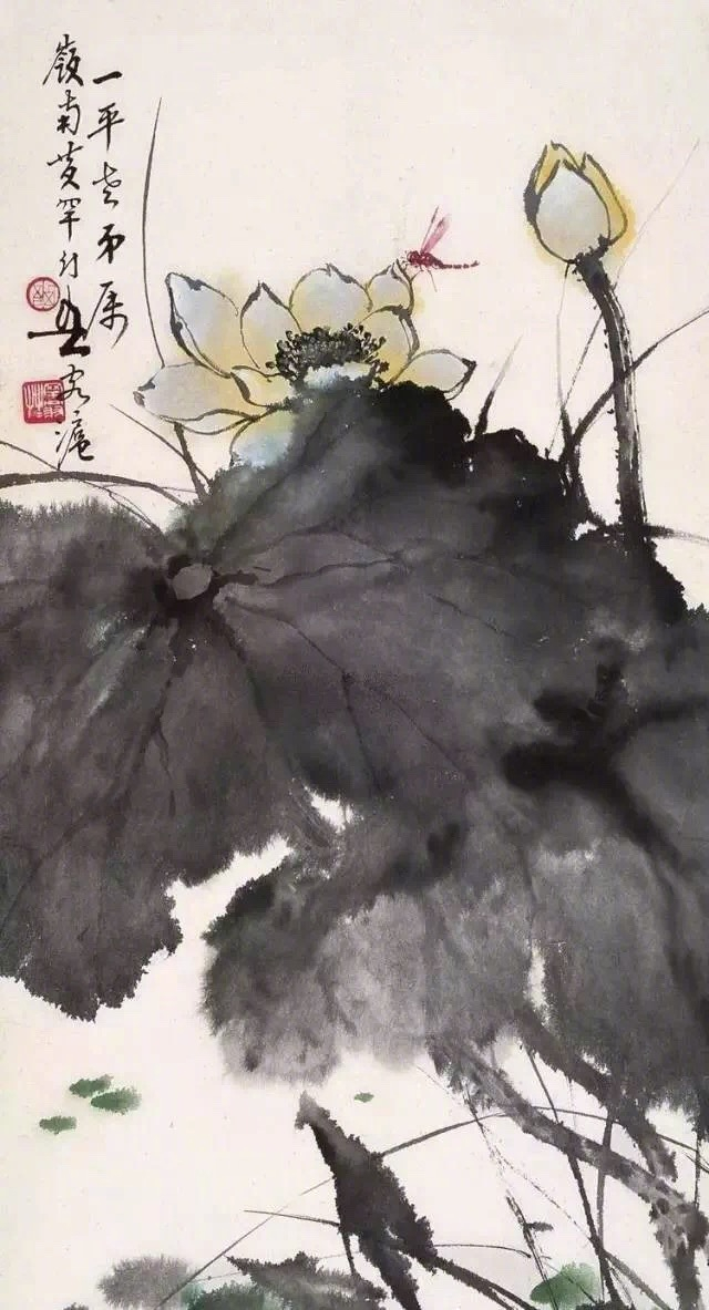 黄幻吾笔下的荷,栩栩如生|黄幻吾|黄幻|笔下
