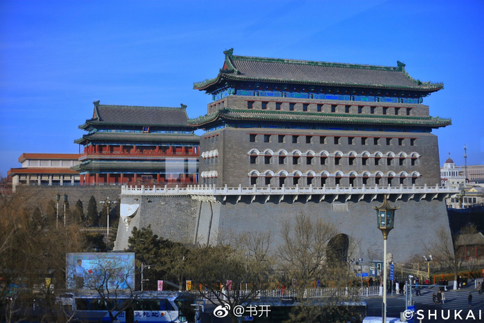 正阳门,俗称前门、前门楼子、大前门|箭楼|瓮城|老北京|城楼|九门_新浪新闻