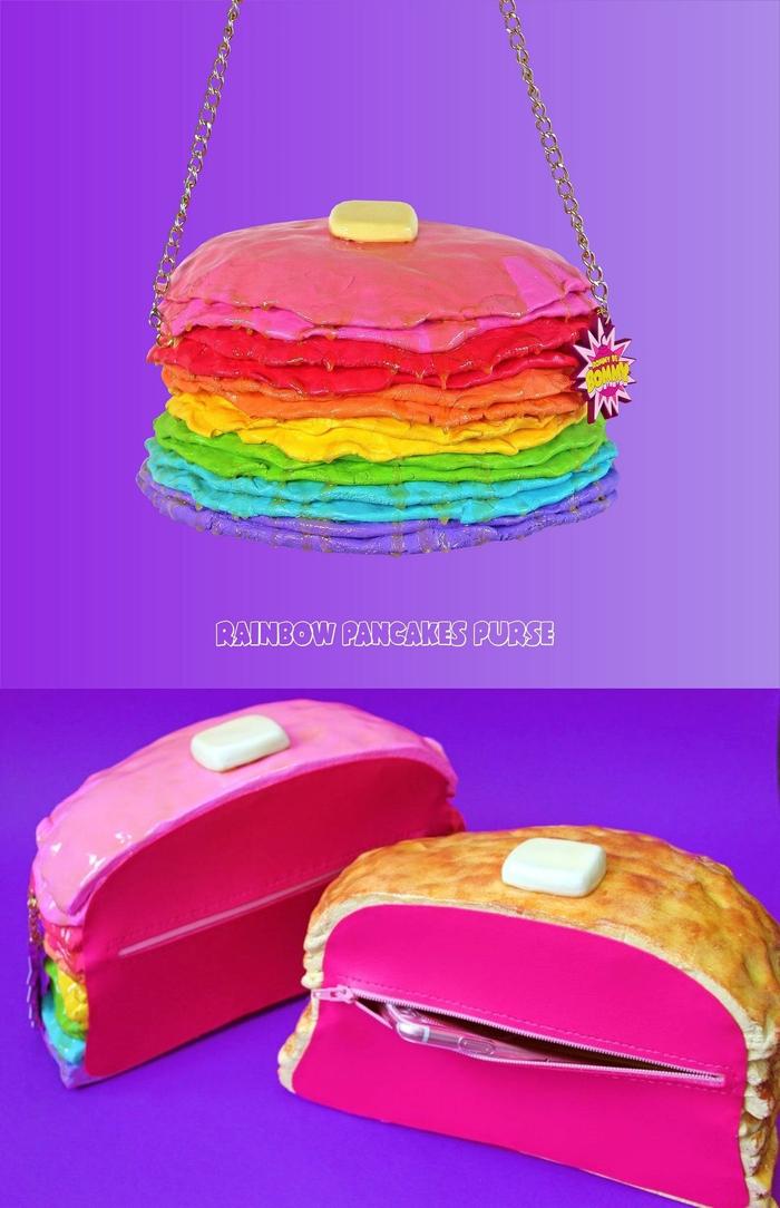 RAINBOW LAYER CAKE PURSE
