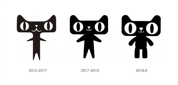 天猫最近也换标了,新版的logo造型更圆润,有点潮流玩具的风格|_新浪新闻