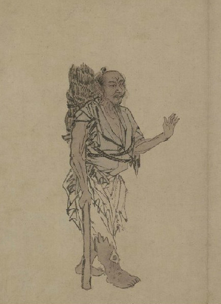 周臣《流民图》一部共计24页的画册