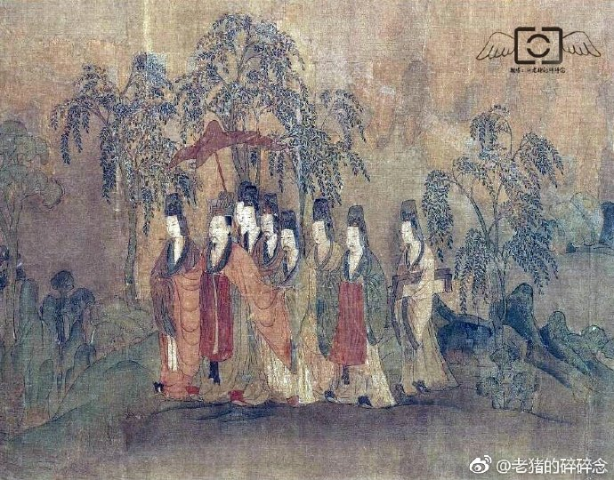 《洛神赋图》东晋/顾恺之 故宫博物馆藏(宋摹)_新浪新闻
