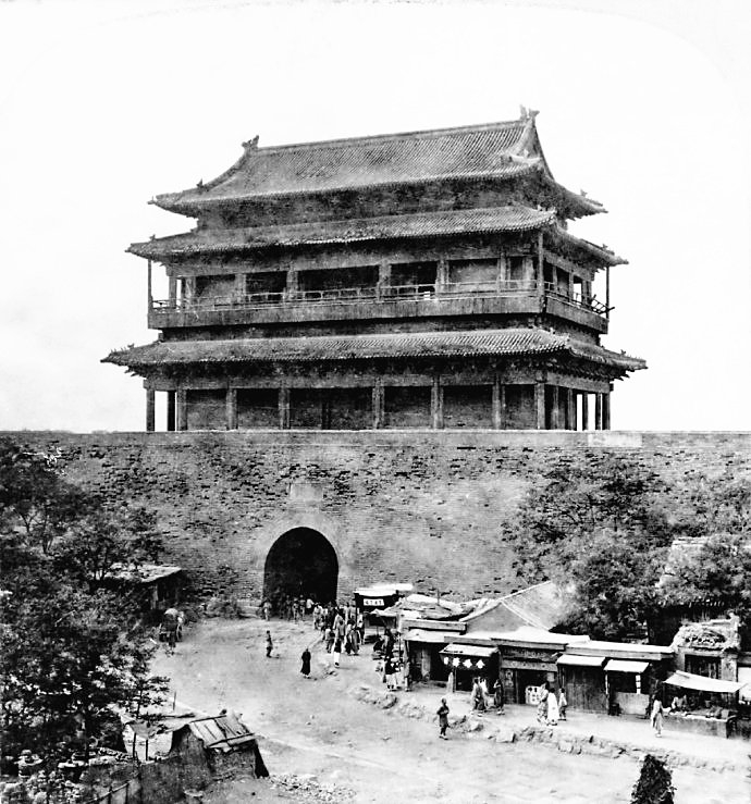 老照片|老北京城门之宣武门