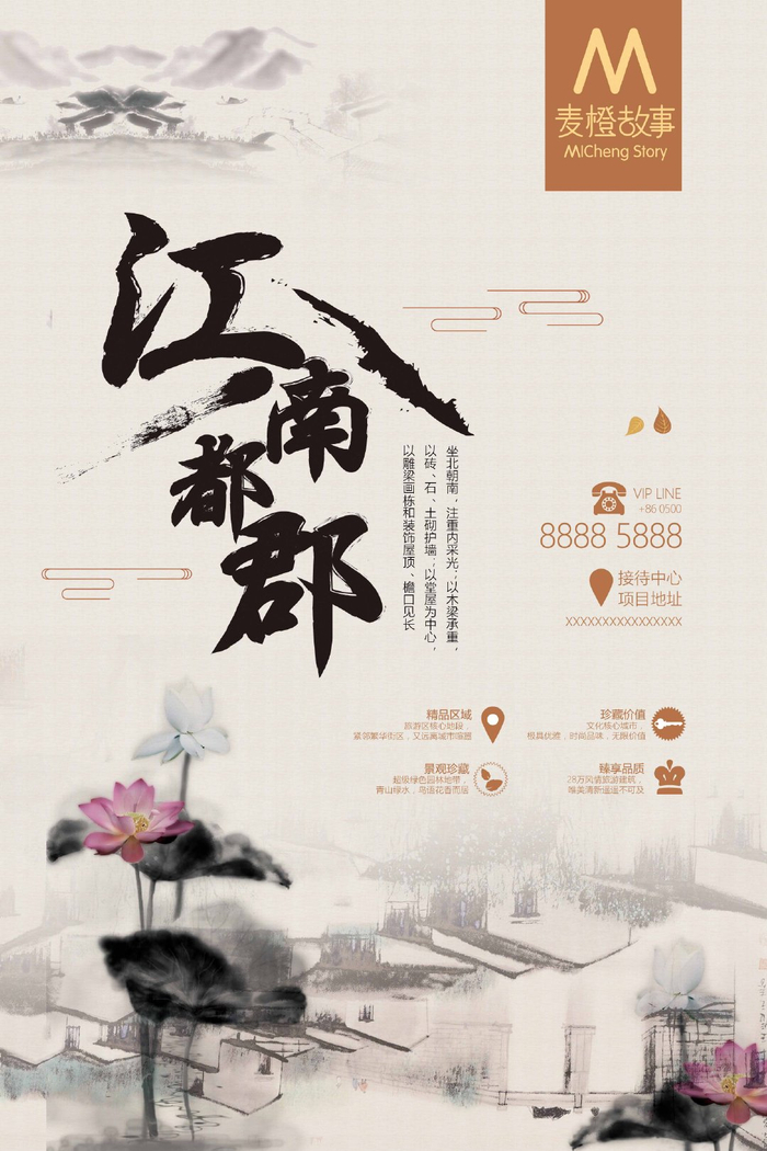 中国风素材海报200套（含PSD)