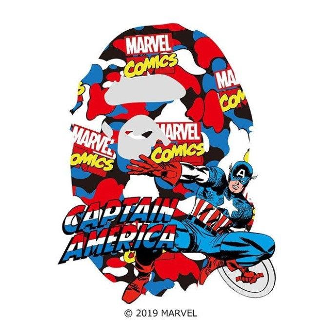 BAPE x Marvel | BAPE把经典的猿人头与众多Marvel角色结合