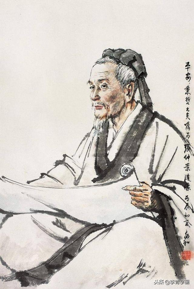 现代水墨人物画一代宗师「蒋兆和」,中国画作品欣赏|造型|徐悲鸿|李青_新浪新闻