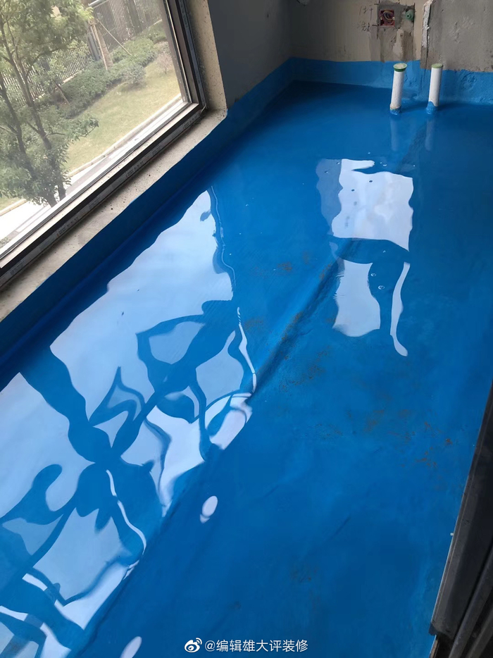 业主家的防水试验测试,卫生间防水测试是必须要做的