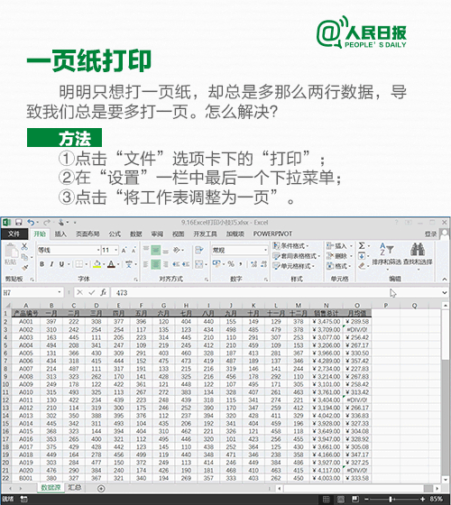 Excel表格打印全技巧