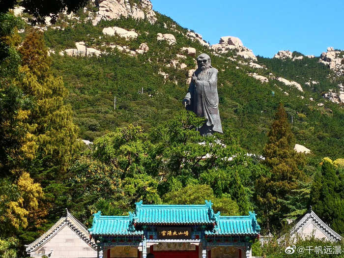 📷 📷 📷 崂山太清宫这是崂山历史最悠久、规模最大的一处道教