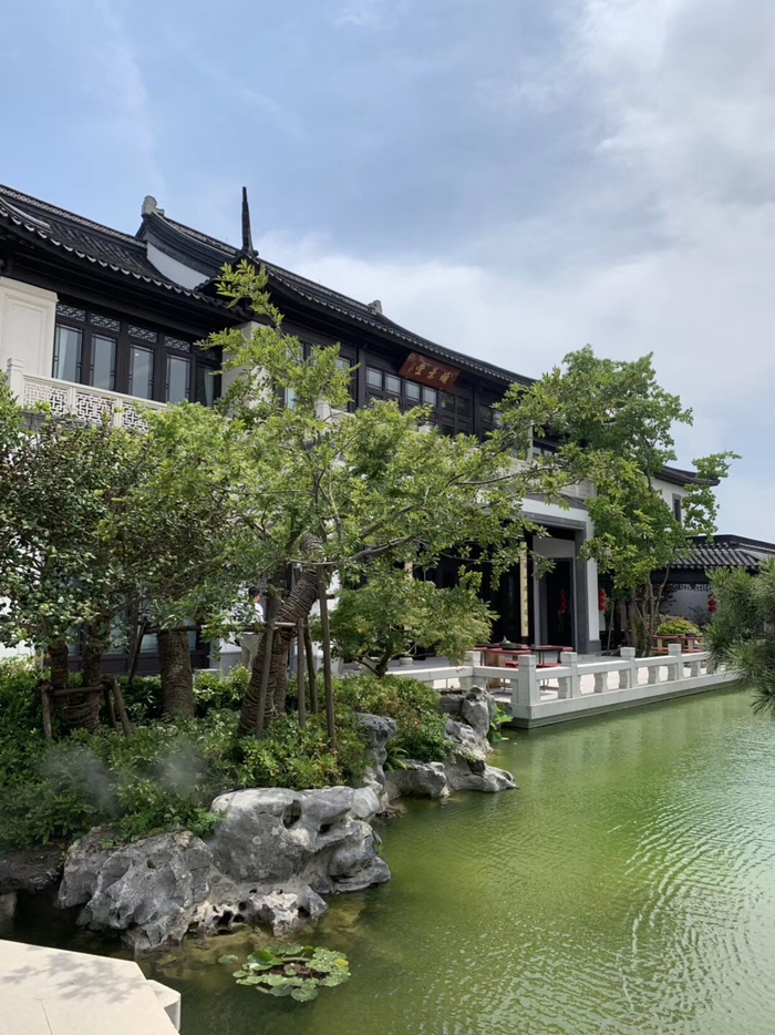 上海颐景园江南院,中式园林别墅.