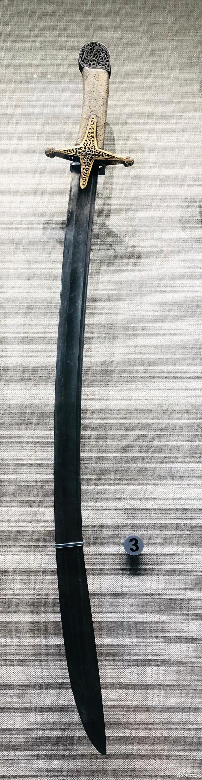 刀 1,藏刀2,伊斯兰弯刀3,哥萨克骑兵刀军事博物馆