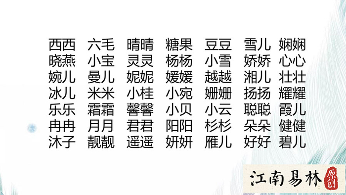 女孩小名取名:300个女孩好听萌萌哒小名攻略奉上!|小名|寓意|宝宝