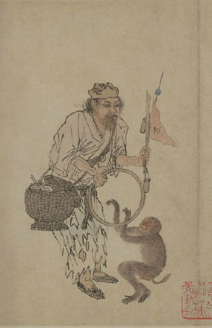 明 周臣《流民图》|美术馆|克利夫兰|画册|生活|速写_新浪新闻