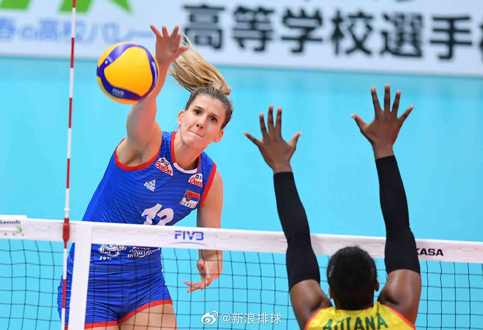 塞尔维亚女排25-22、25-14、25-17喀麦隆女排|拉佐维奇|波波维奇|米伦科维奇_新浪体育_新浪新闻