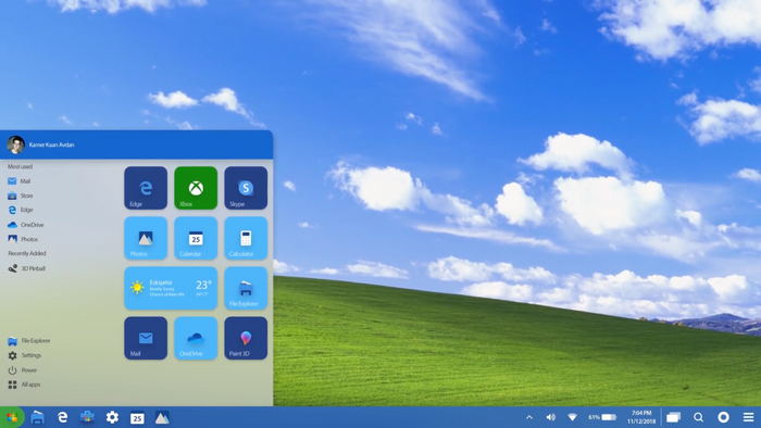 WindowsXP的主题风格将会加入全新视觉的Windows11中,令人期待|UI|鼠标|白色|指针|界面_新浪新闻