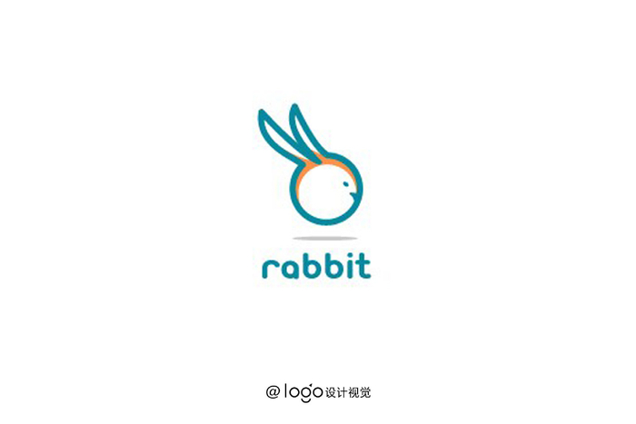 可爱兔子LOGO设计欣赏