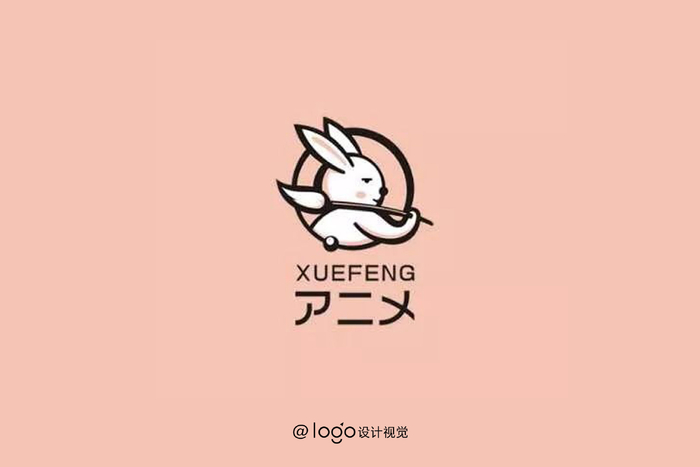 可爱兔子LOGO设计欣赏