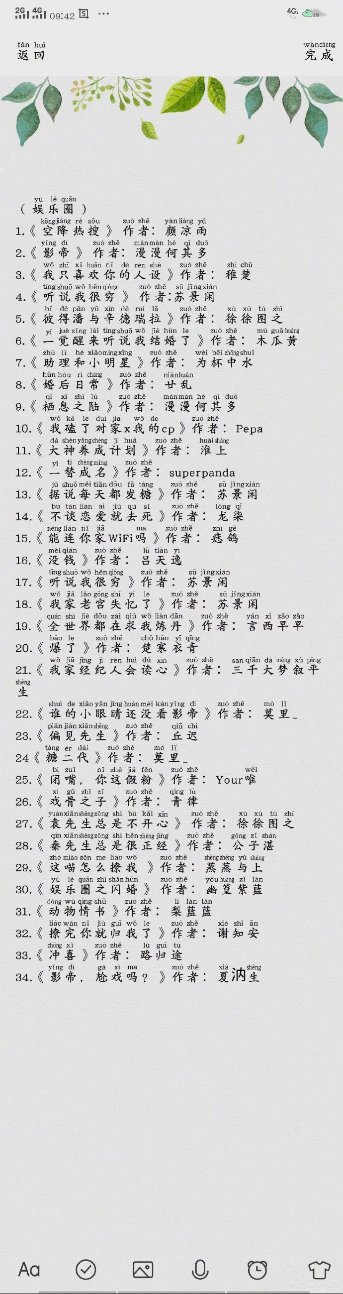 网友总结的高质量BL甜宠文合集。都很好看,文荒必备,收藏!__财经头条