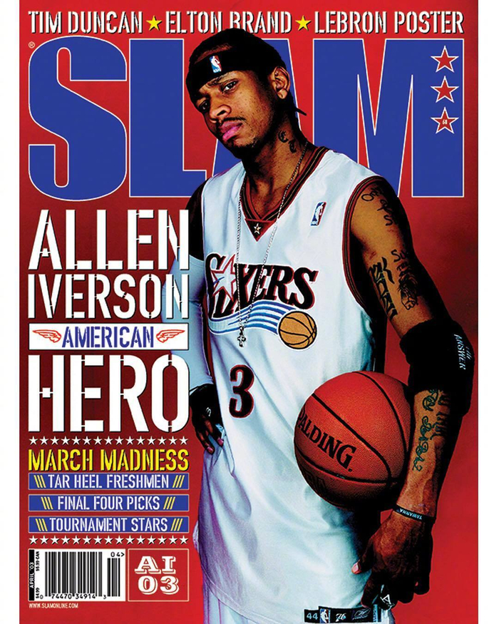 那些年《slam》杂志封面上酷酷的ai!