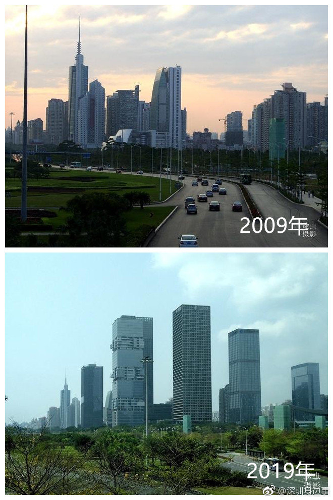 时间时间悄悄流逝,你还记得深圳十年前、二十年前是什么样子的吗