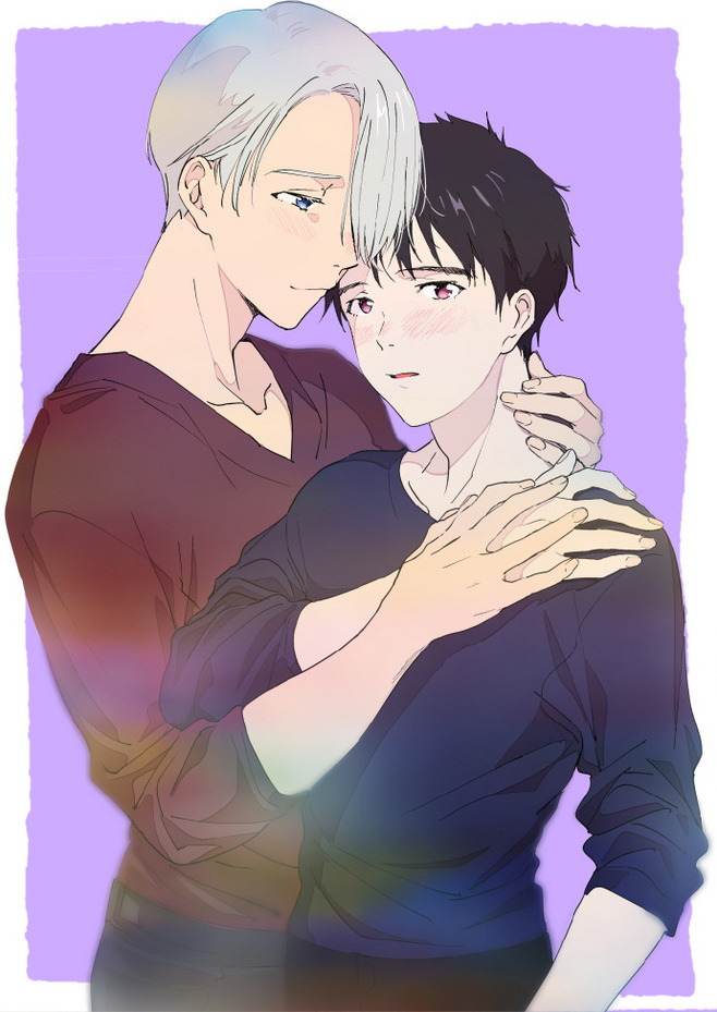 冰上的尤里官方发糖,维勇夫夫秀恩爱美图集锦|美图|维克托|官方_新浪