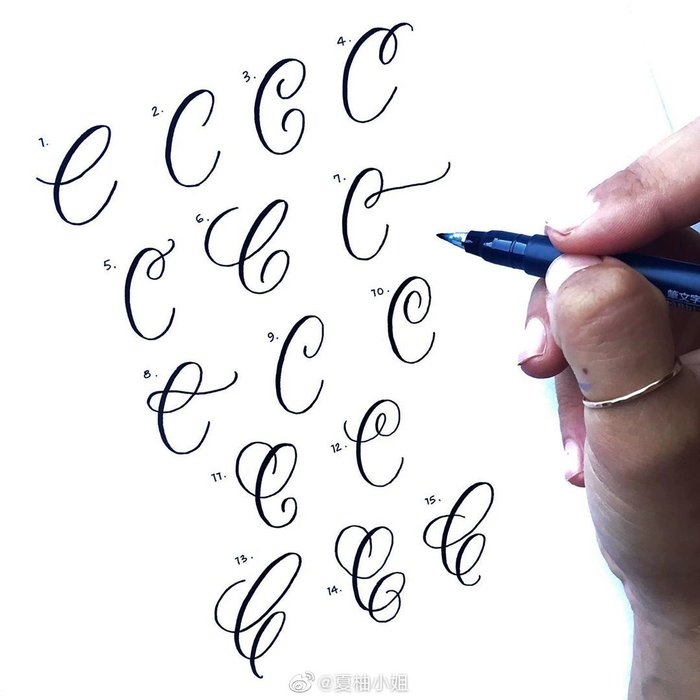 花体英文字母设计~_新浪新闻