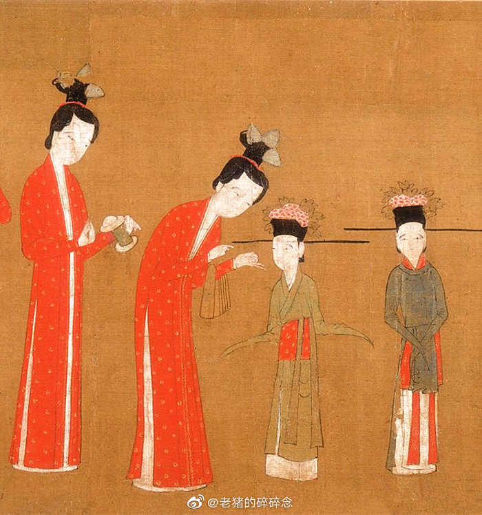 南宋 歌乐图卷|幞头|场景|人物|穿着|女童_新浪新闻