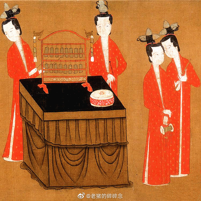 南宋 歌乐图卷|幞头|场景|人物|穿着|女童_新浪新闻