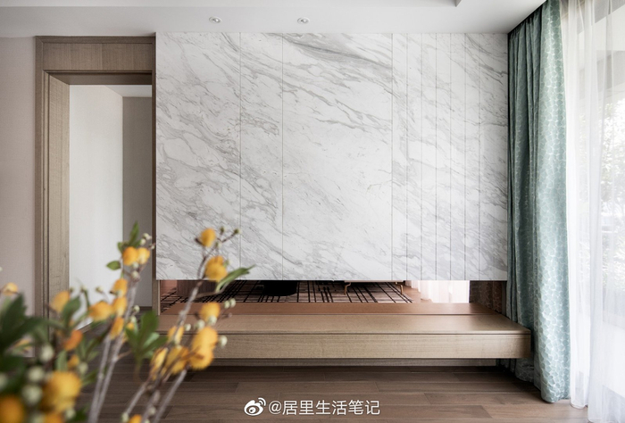 127㎡蒂芙尼蓝精致样板间 | 设计师以Tiffany blue为主调设计公寓