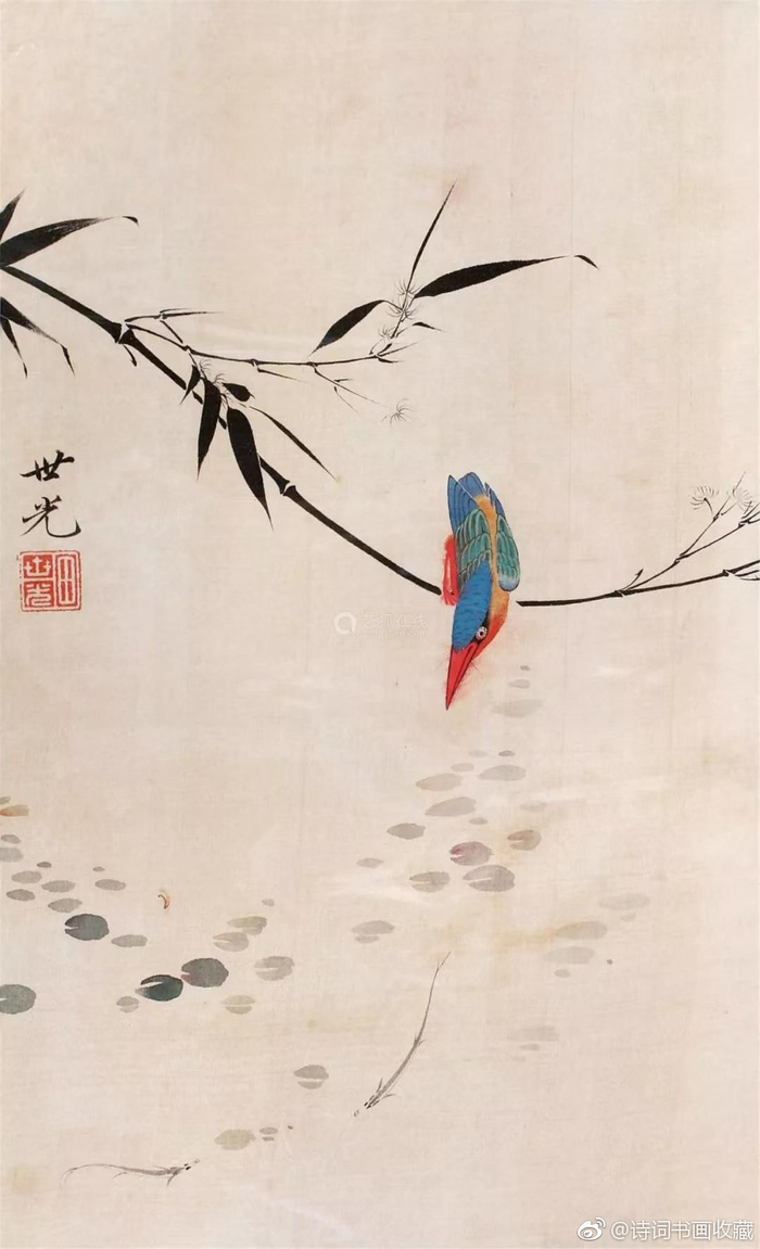 花鸟画大师田世光的作品，赏心悦目|田世光|花鸟画|工笔