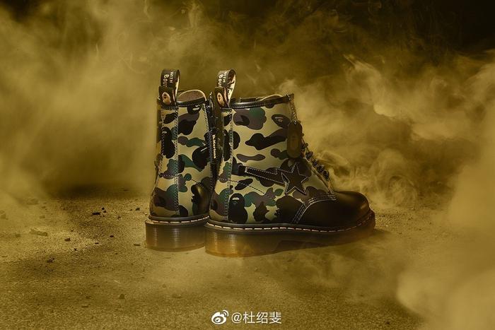 Dr. Martens庆祝1460鞋款60周年，带来与A BATHING APE®全新联乘