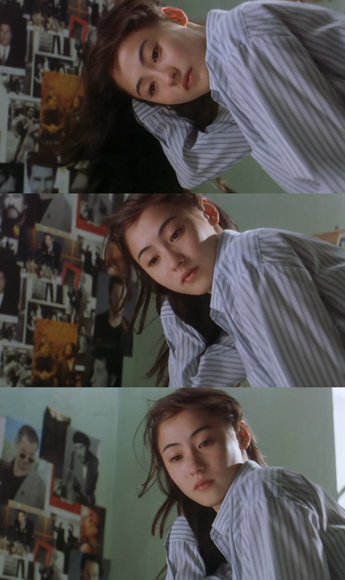 1999年《喜剧之王》中19岁的张柏芝