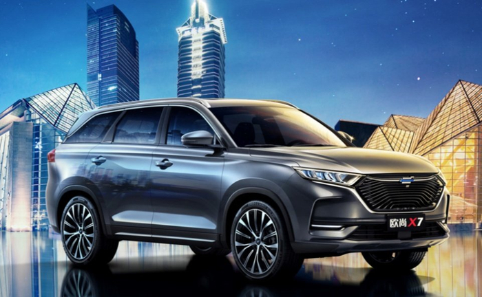 超级大长安欧尚x7满足你对大空间的所有想象