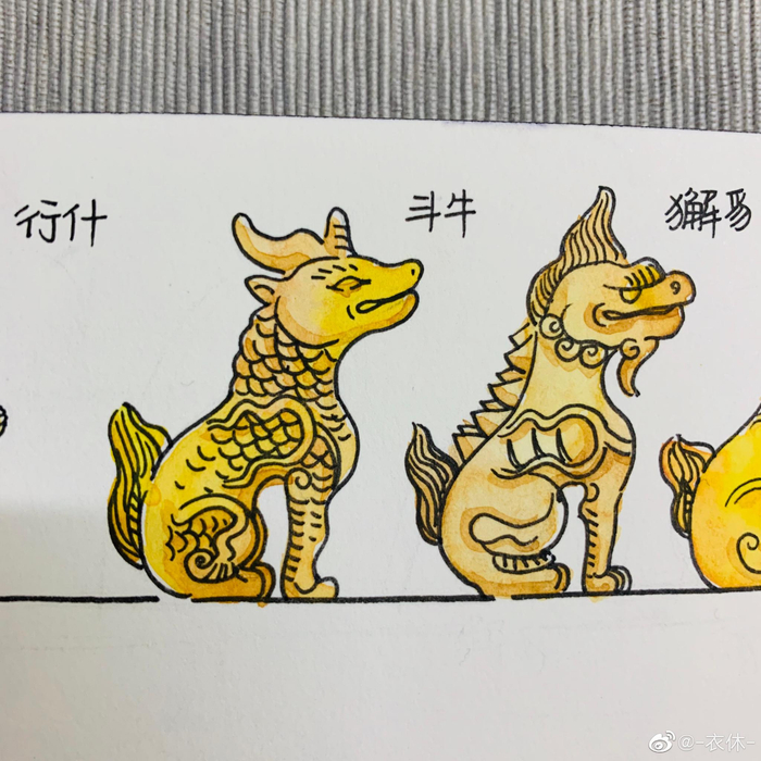 关于故宫太和殿上的五脊六兽