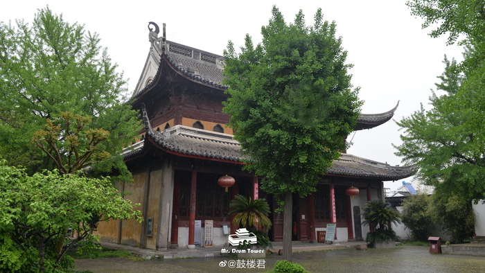 现存建筑建于明万历年间,重檐歇山顶|重檐|山顶|观音殿|楠木|大殿_新浪新闻